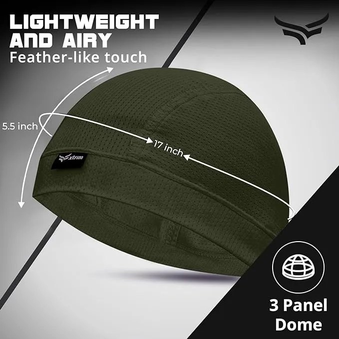 100% Rain & Dust Proof Protector for 30L to 40L Backpacks   Unisex Helmet Skull Cap for Bikers & Cyclists (BUY 1 GET 1 FREE )