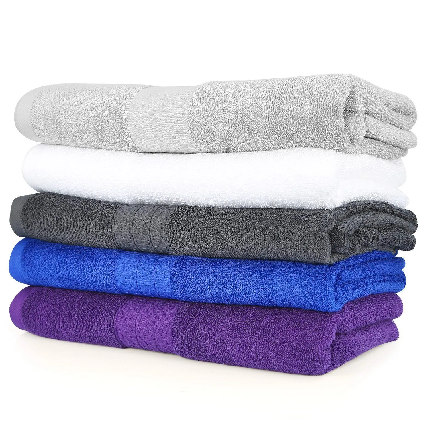 2-Pack: Pakistan Cotton Bath Towel