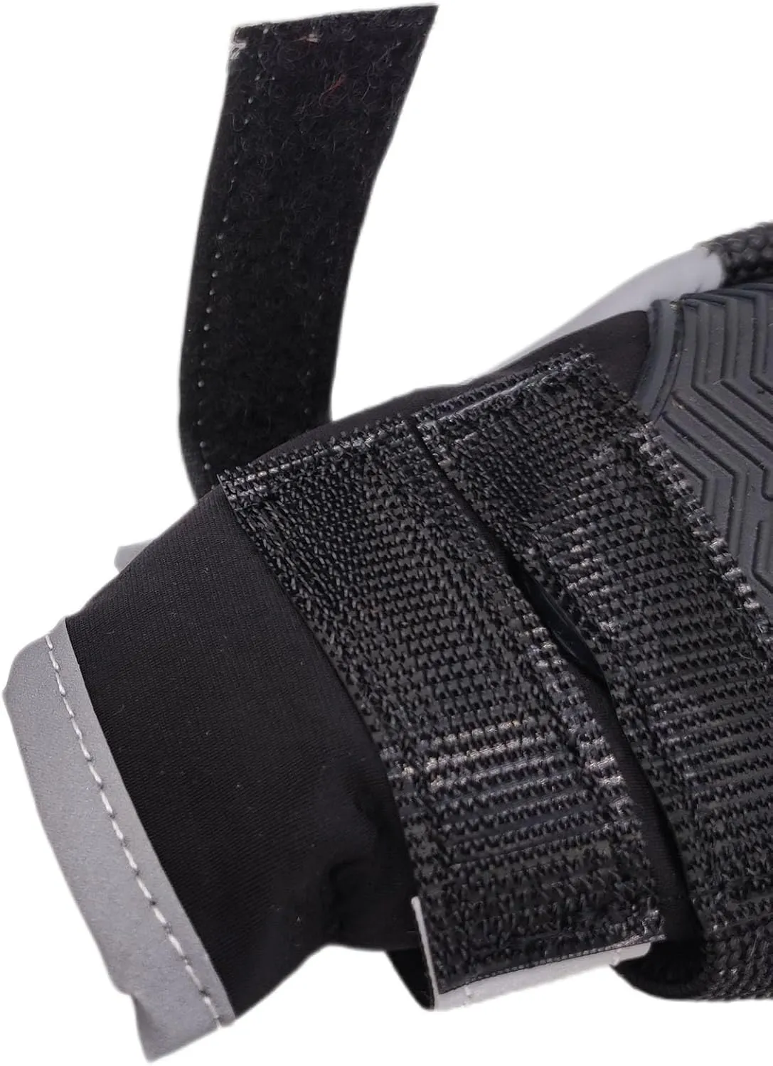 (4 Pack) Dog Shoes for Large Dogs, Medium Dog Boots & Paw Protectors for Winter Snowy Day, Summer Hot Pavement, Outdoor Walking, Indoor Hardfloors Anti Slip Sole (Black, XL: 2.75"x3.15"(W*L))