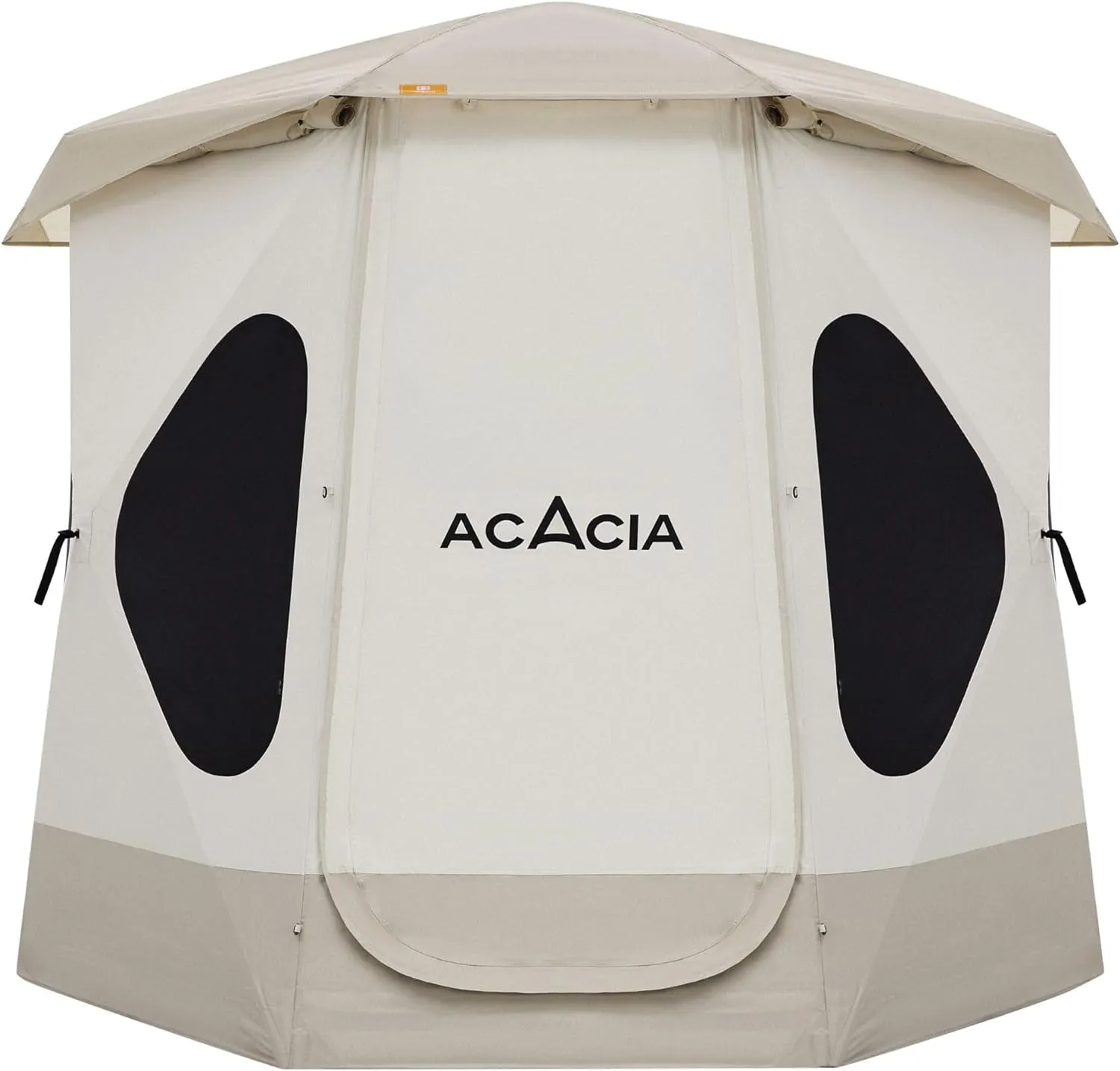 ACACIA Camping Tent, Pop Up Camping Tent with 8 Windows and Footprint, Waterproof Windproof Easy Setup Hub Tent for Family Camping, Hiking and Glamping