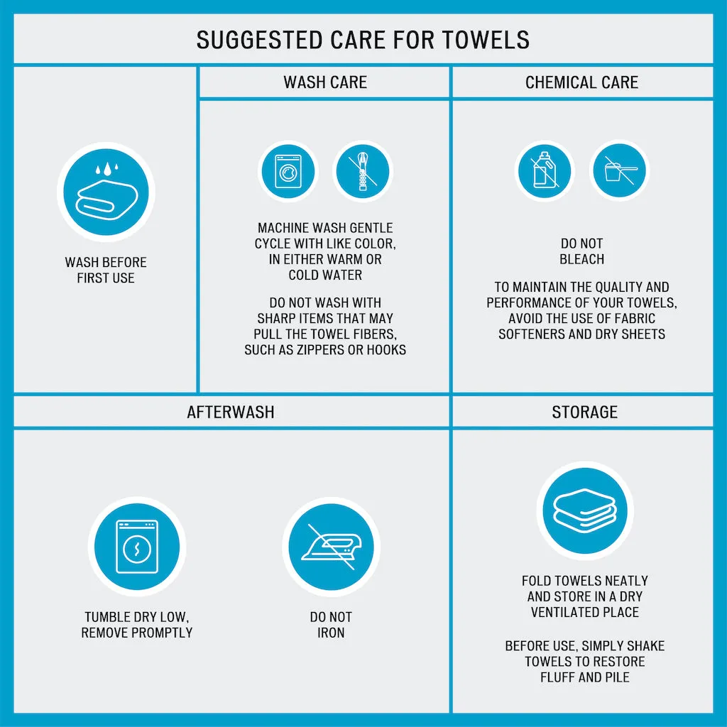 Aegean Luxurious 100% Turkish Cotton 6 Piece Towel Set with Antimicrobial Freshness for Everyday Use