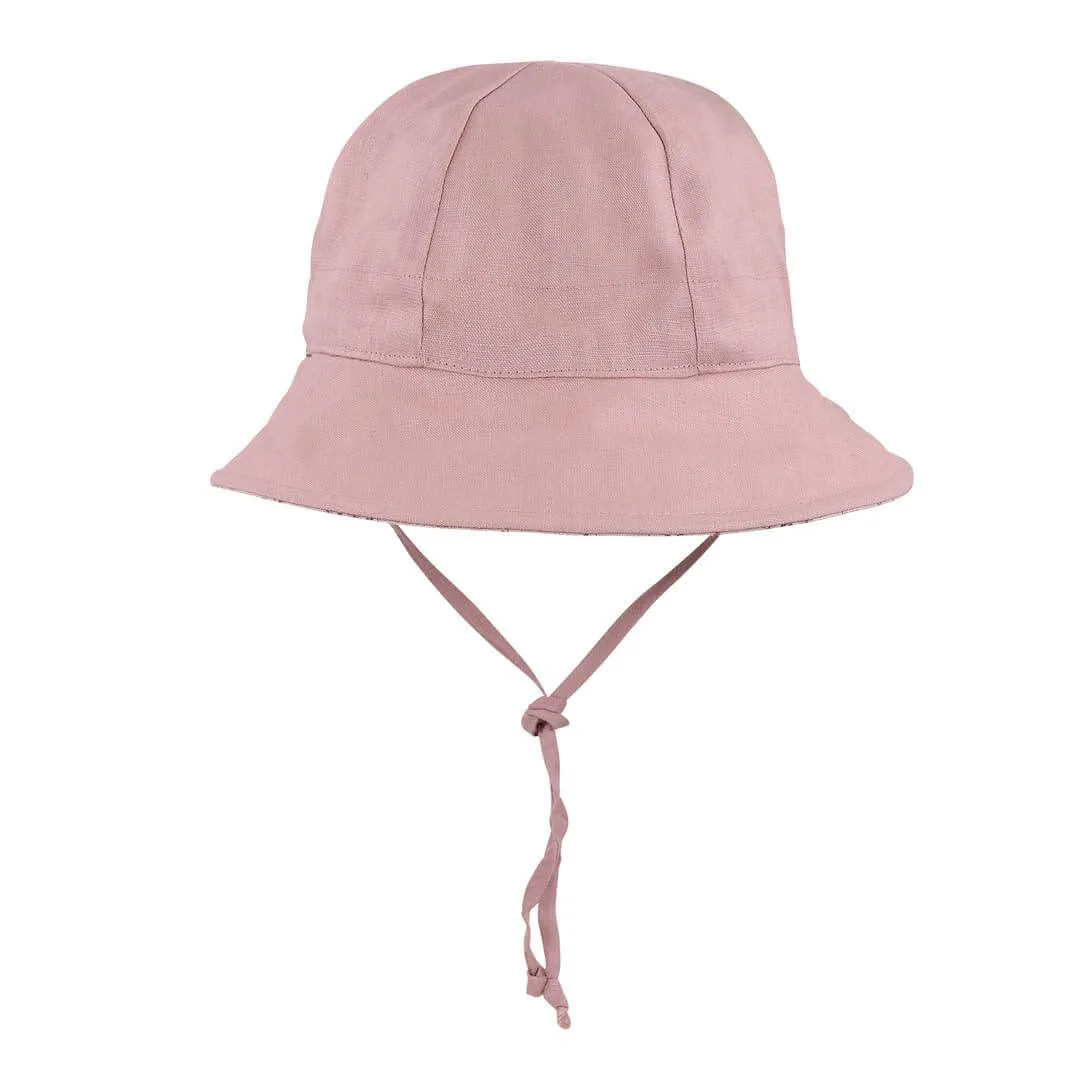Bedhead Hats Wanderer Girls Reversible Panelled Bucket Sun Hat - Ramble/Rosa