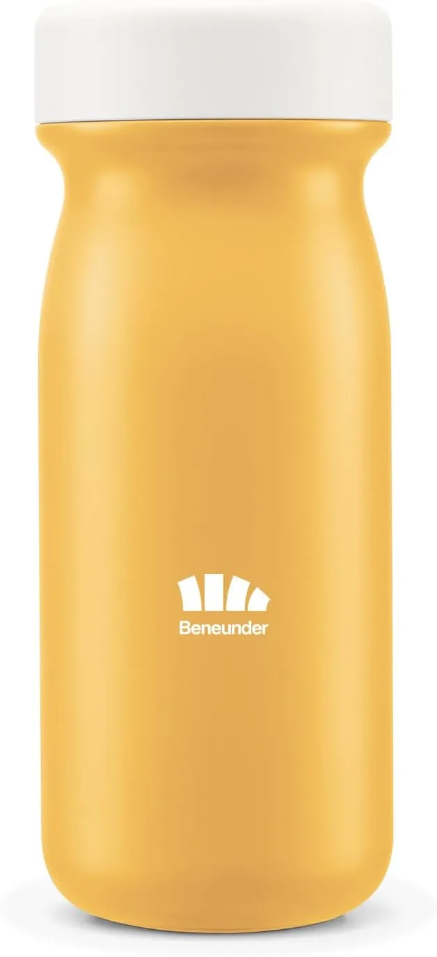 BENEUNDER Insulated Stainless Steel Water Bottle, 14oz BPA-Free Small Metal Bottle for Women & Kids, Portable Lightweight for Daily Use, Travel, School
