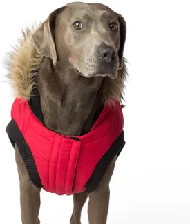 Canada Pooch | North Pole Parka (16 (15-17" Back Length), Red)