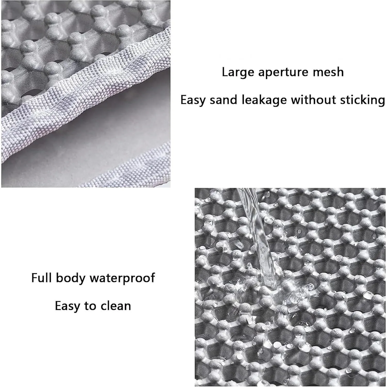 Cat Litter Mat Litter Trapping Mat, 24X35In/26X46In Honeycomb Double Layer Cat Litter Mat Litter Trapping Mat Cat Litter Trap Mats, Less Waste,Soft On Paws,Non-Slip,24X35In-Black