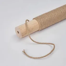 Cat Scratching PostWood Scraping Pillars, Replacement Cat Scratching Post 16 Inch - with Durable Sisal Rope