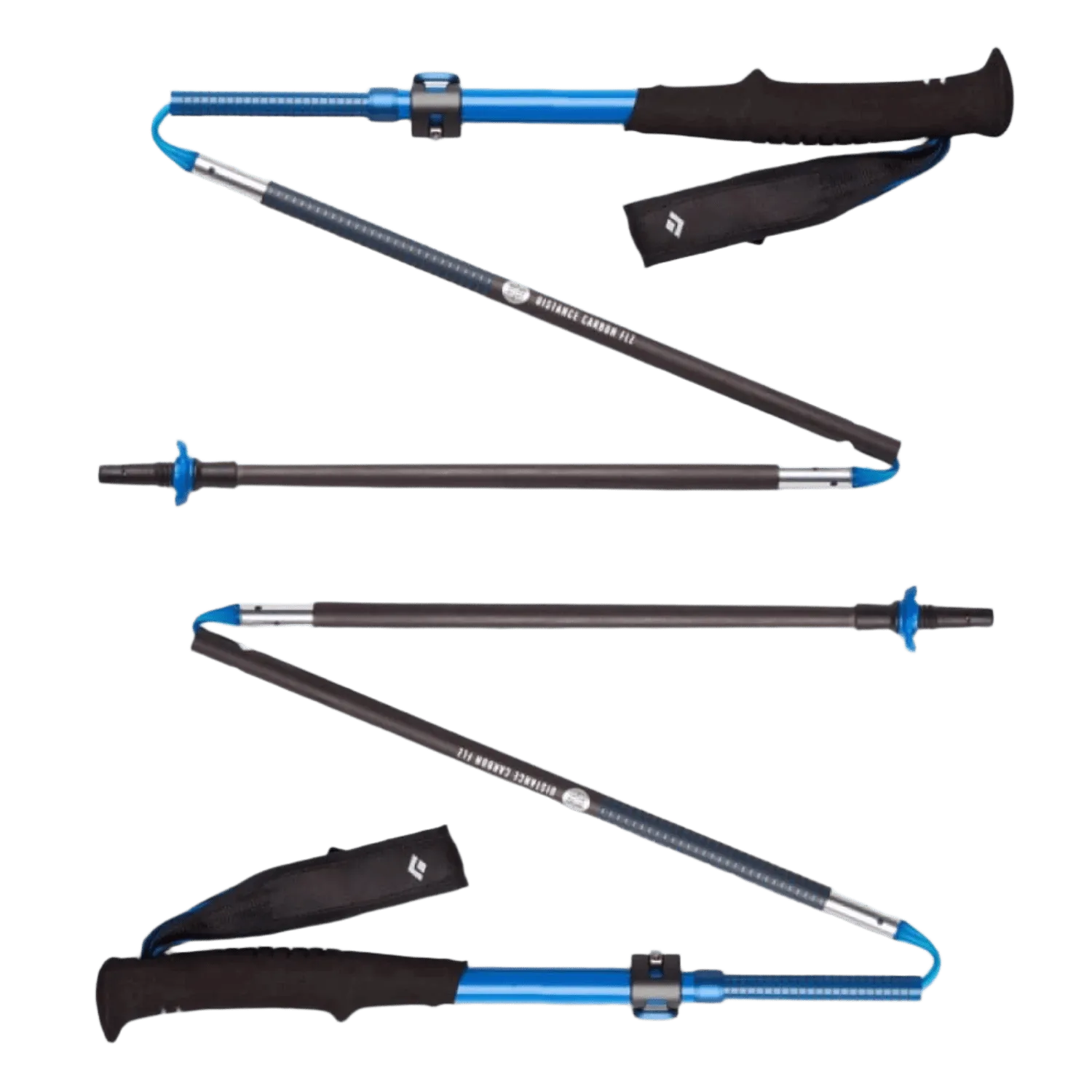 Distance Carbon FLZ Trekking/Running Poles