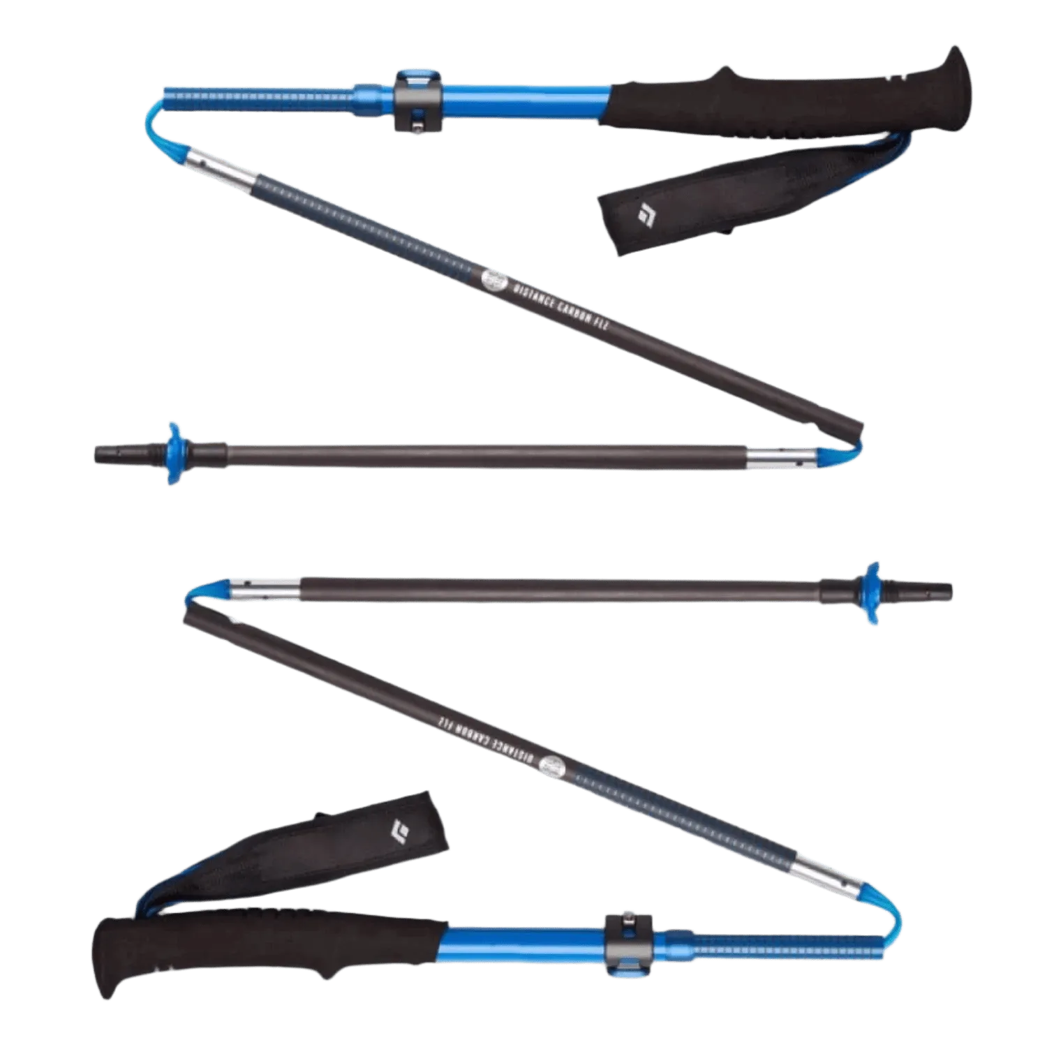 Distance Carbon FLZ Trekking/Running Poles
