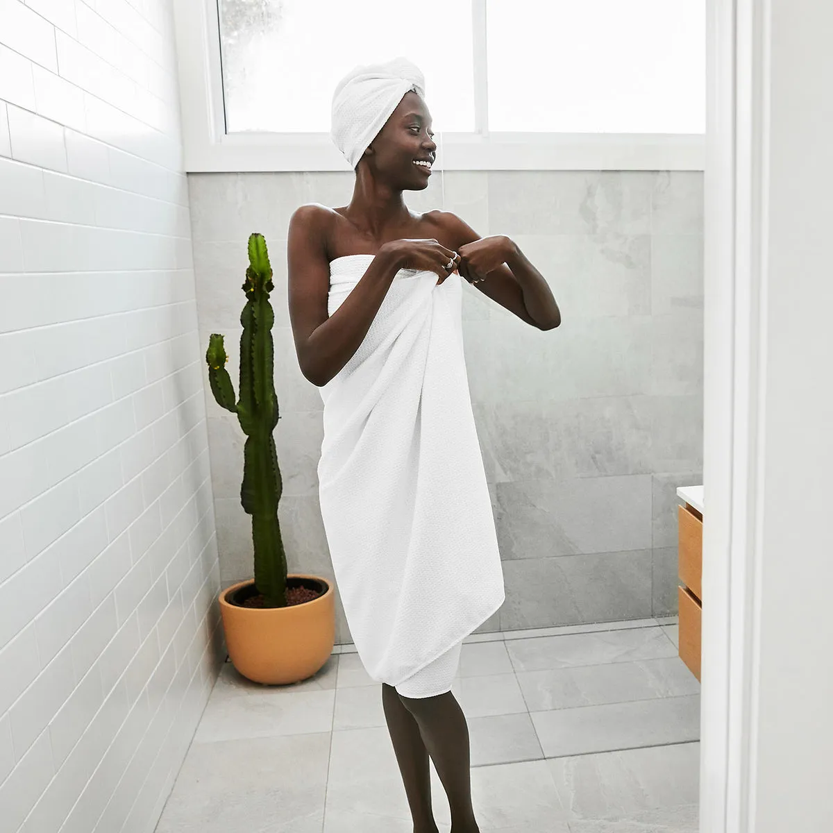 Dock & Bay Bath Towels - Crystal White