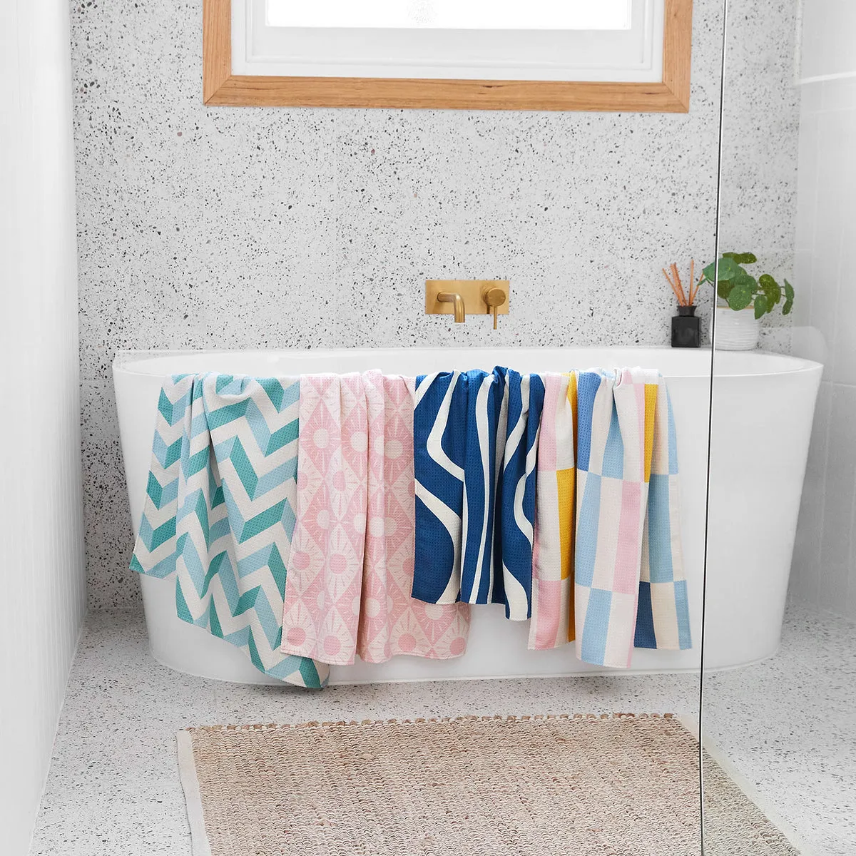 Dock & Bay Bath Towels - Forest Sage - Outlet