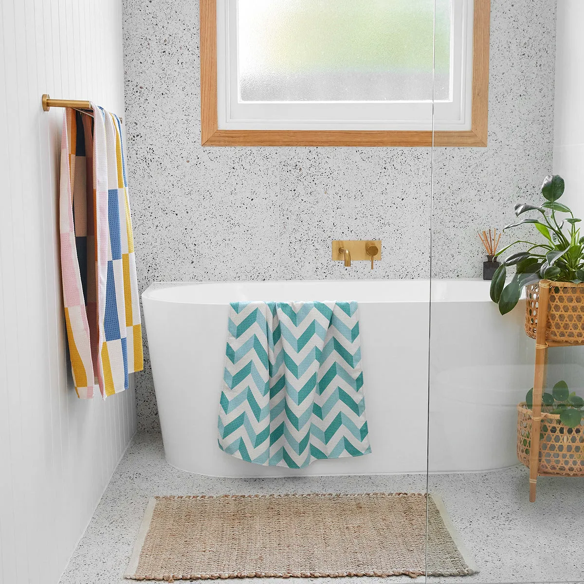 Dock & Bay Bath Towels - Forest Sage - Outlet