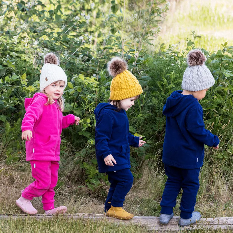 Jan & Jul Fleece Pants - Navy