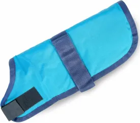 Jeffers Breathe Comfort Ripstop Dog Blanket, Teal/Navy Blue, 8" Small - Waterproof, Windproof, Breathable, Durable - Ideal for Outdoor, Indoor, Travel, Machine Washable Insulation