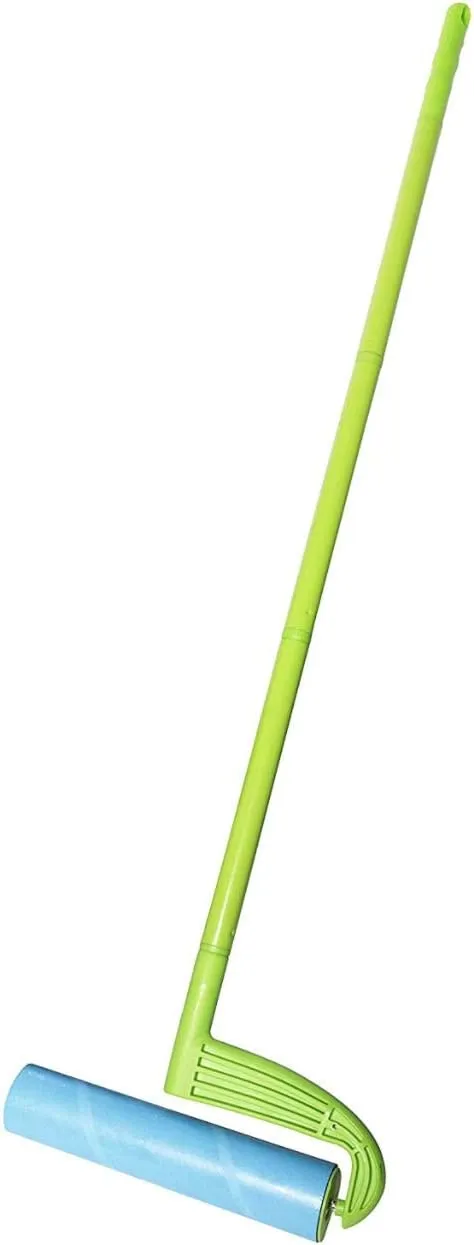 Leo MegaClean 10-Inch Wide Lint Roller Refills 6 Rolls 300 Ultra-Wide Sheets for Lint Removers Household Cleaning Easily Remove Pet Hair Dust and Debris from Floors Carpets and Furniture