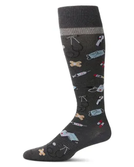 Medical Supplies 8-15 mmHg Graduated Cotton Compression Socks