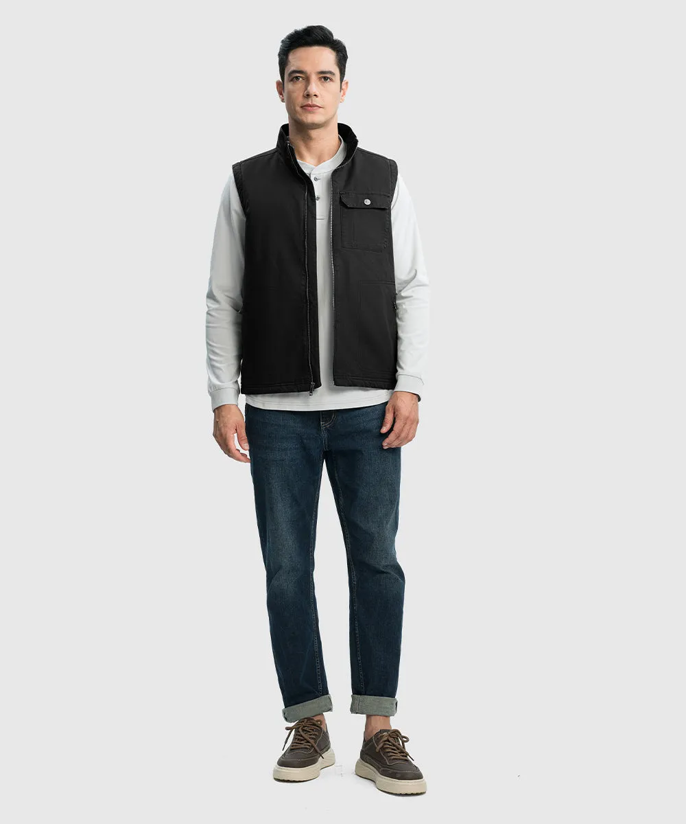 Men's Fleece Classic Workwear Thermal Vest