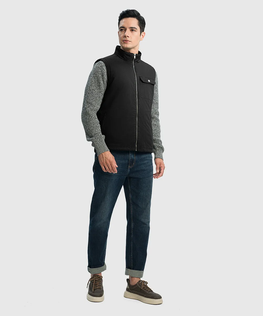 Men's Fleece Classic Workwear Thermal Vest