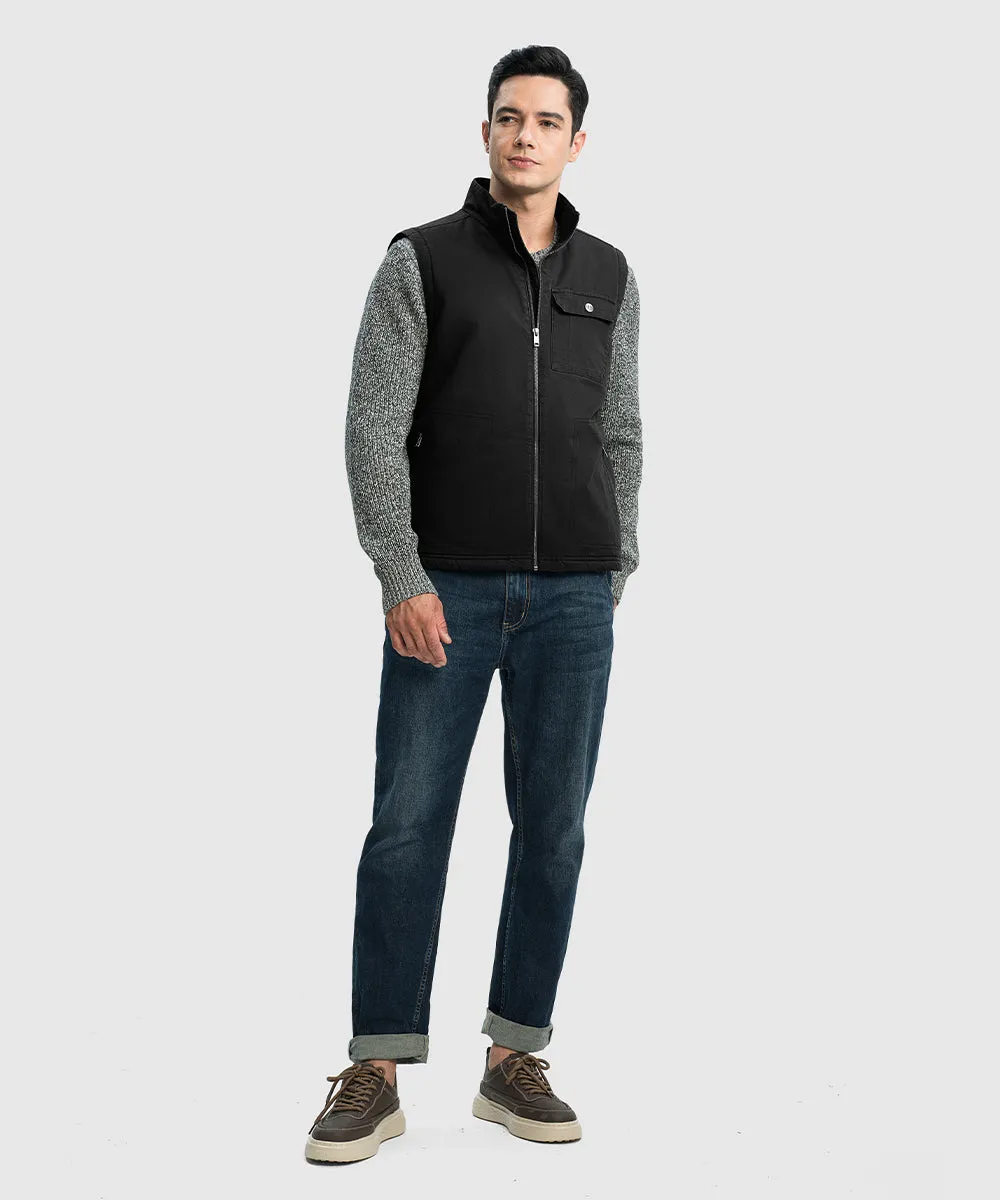 Men's Fleece Classic Workwear Thermal Vest