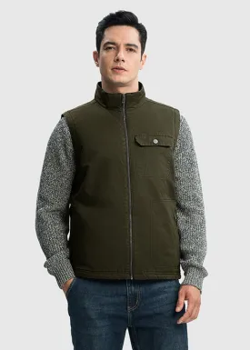 Men's Fleece Classic Workwear Thermal Vest