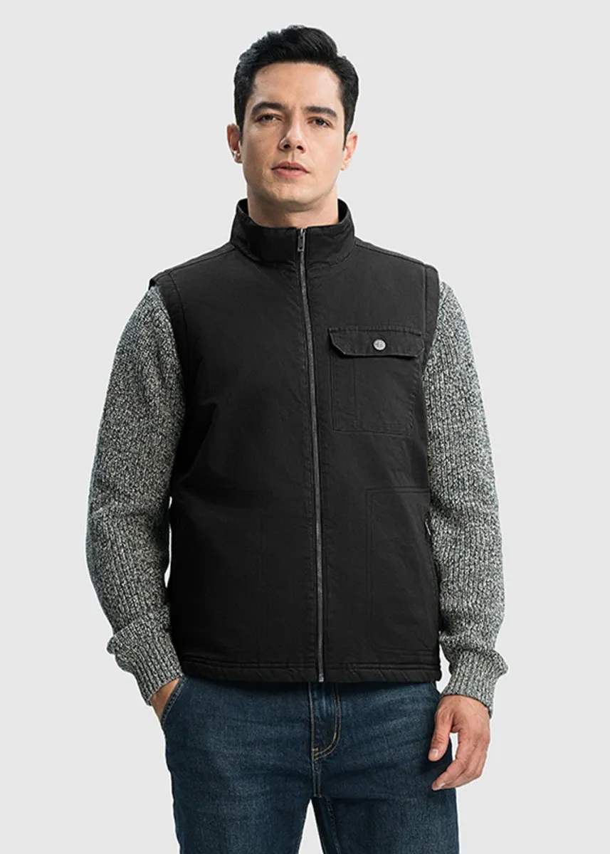 Men's Fleece Classic Workwear Thermal Vest
