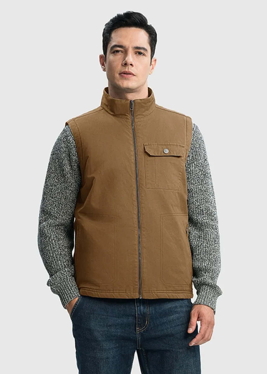 Men's Fleece Classic Workwear Thermal Vest
