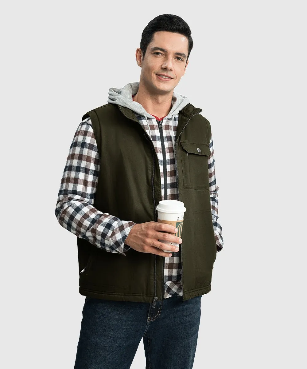Men's Fleece Classic Workwear Thermal Vest