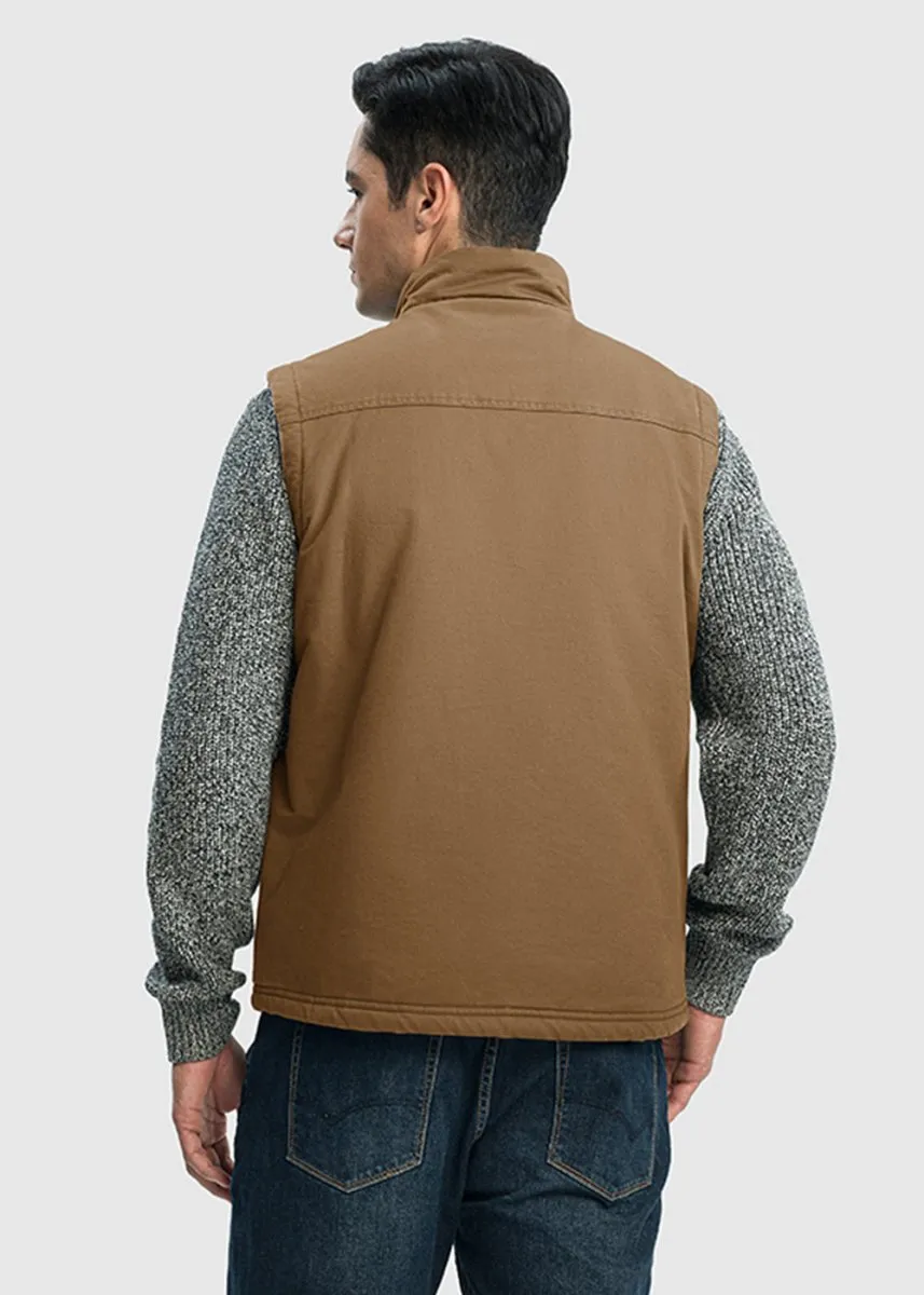 Men's Fleece Classic Workwear Thermal Vest