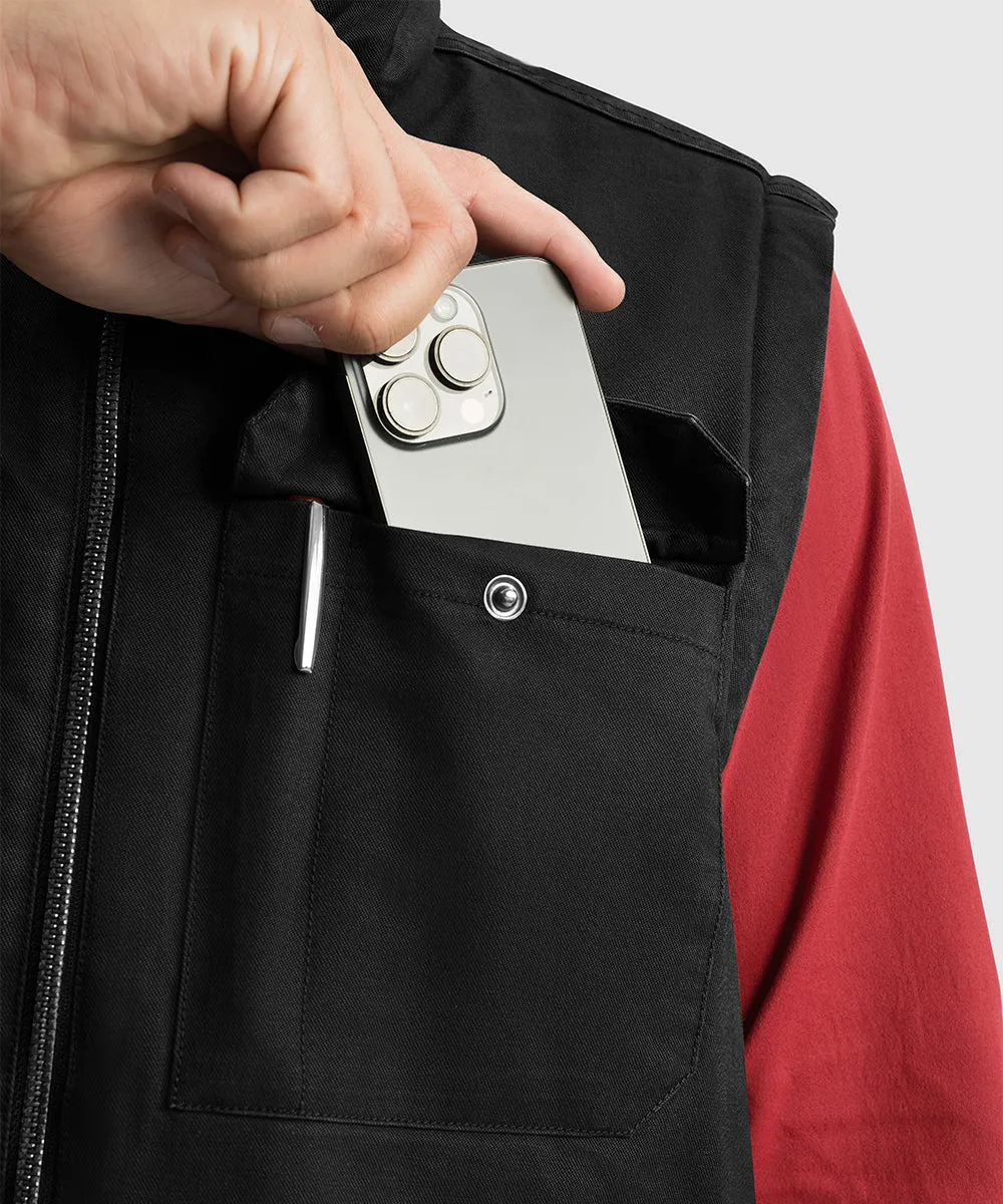Men's Fleece Classic Workwear Thermal Vest