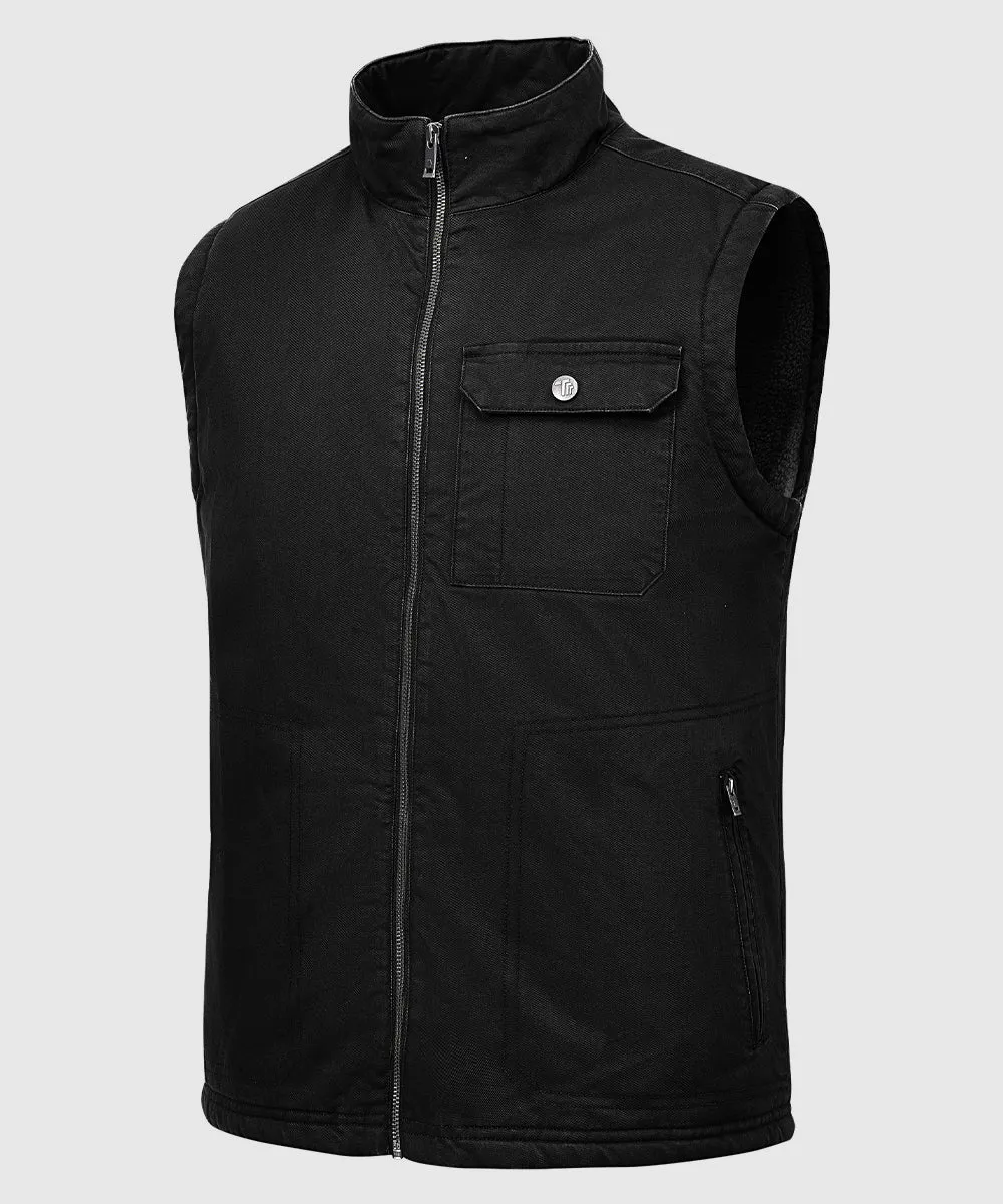 Men's Fleece Classic Workwear Thermal Vest