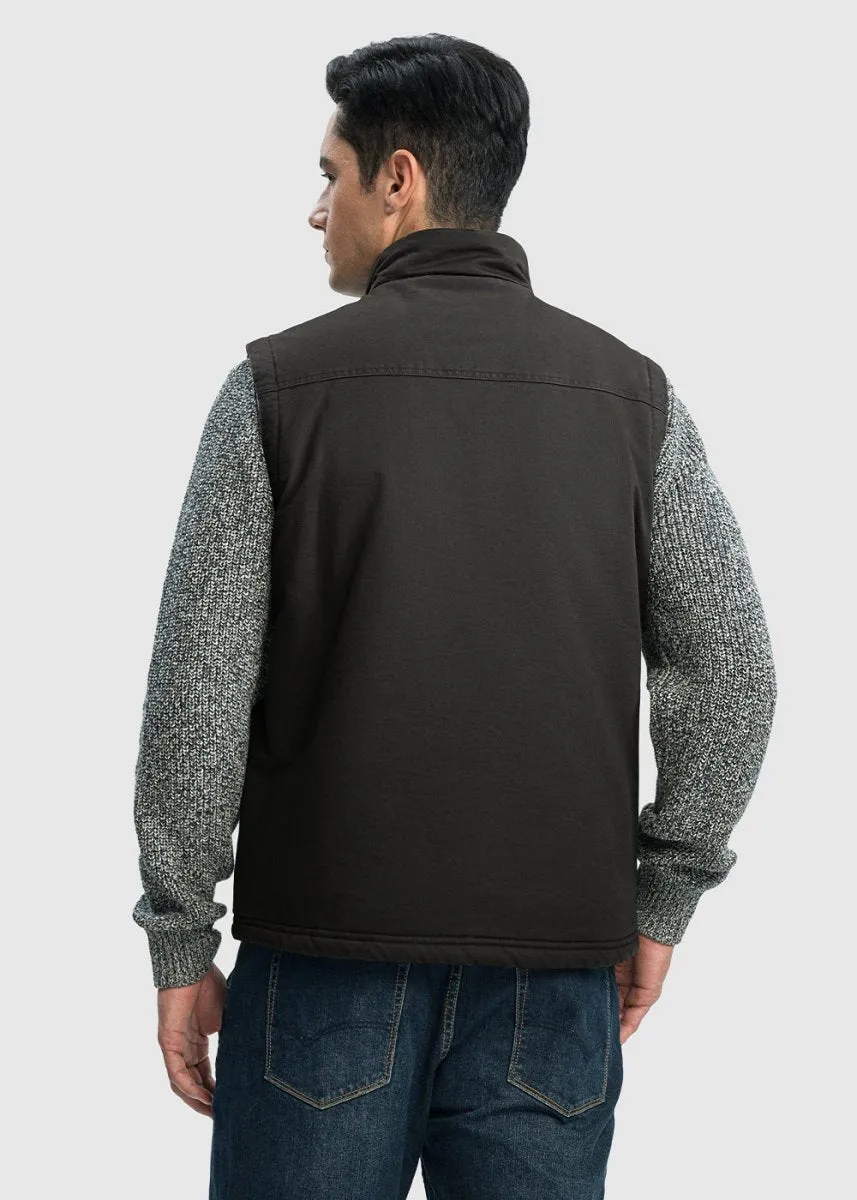 Men's Fleece Classic Workwear Thermal Vest