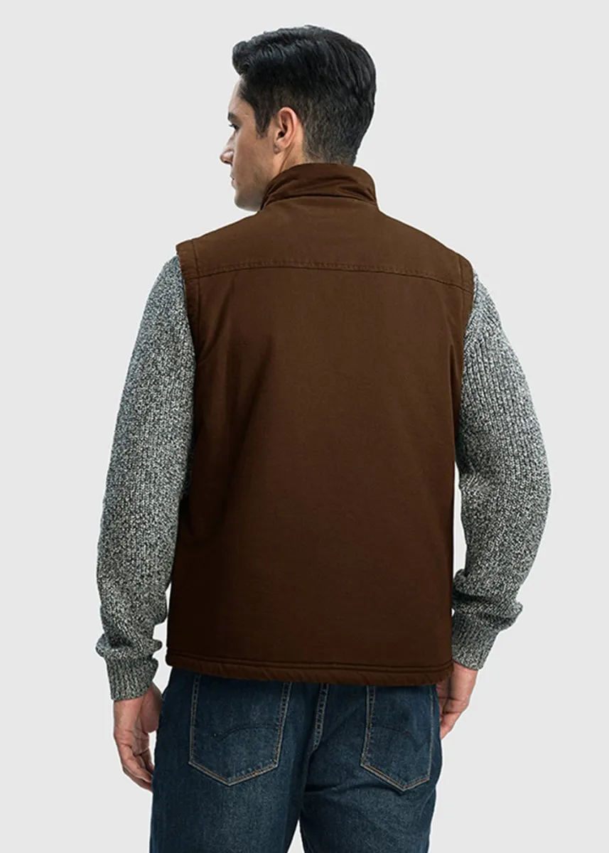 Men's Fleece Classic Workwear Thermal Vest