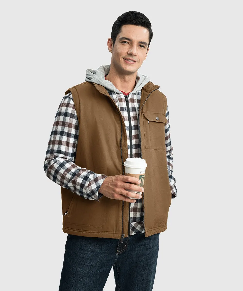 Men's Fleece Classic Workwear Thermal Vest