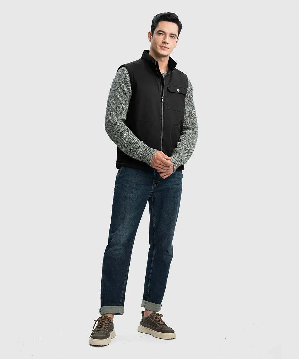 Men's Fleece Classic Workwear Thermal Vest