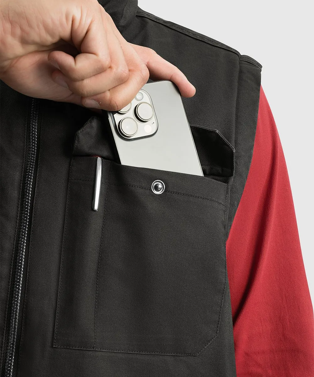 Men's Fleece Classic Workwear Thermal Vest