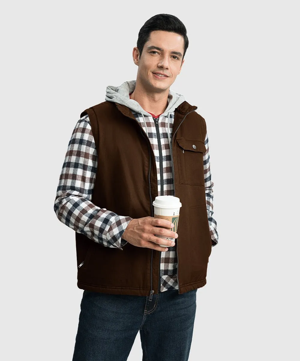 Men's Fleece Classic Workwear Thermal Vest