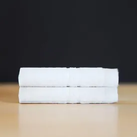 Micro Cotton LuxeDry Soothe Hand Towel (White) - Set Of Two