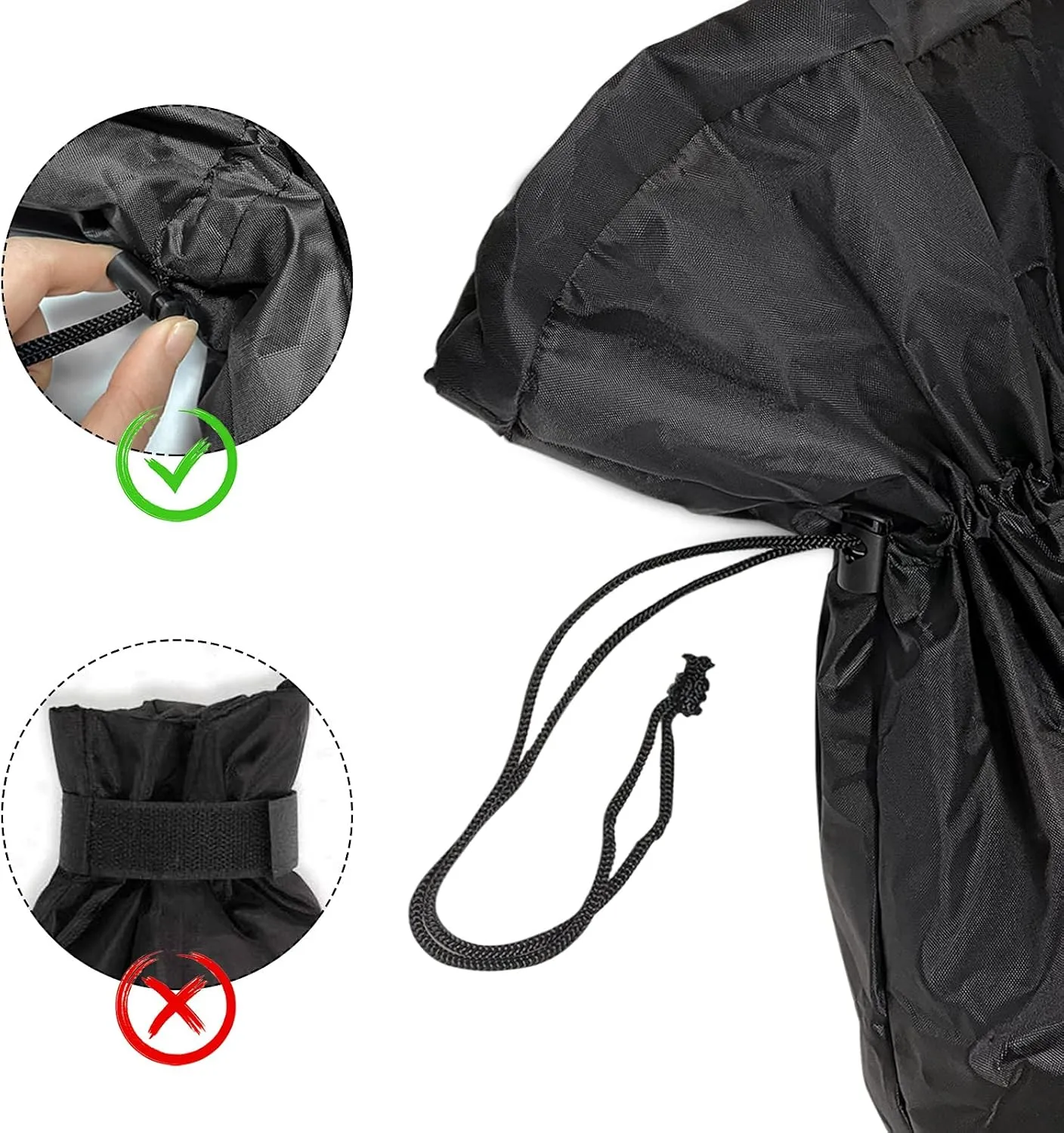 Outdoor Faucet Cover for Winter, 25" L x 13" W Garden Faucet Socks for Freeze Protection, Thicker Reusable Waterproof Insulated Spigot Cover