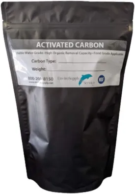 Premium 4mm Pellet Virgin Bituminous Coal Activated Carbon Charcoal (for Air Purification, Odor Control, Vapor Phase Applications) - Bulk 5 lb. Bag (80oz)
