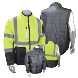 Radians Reversible Winter Safety Jacket - Medium