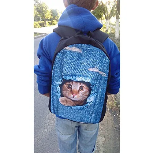 Thikin Cool 3D Animals Bookbag Childrens School Backpack