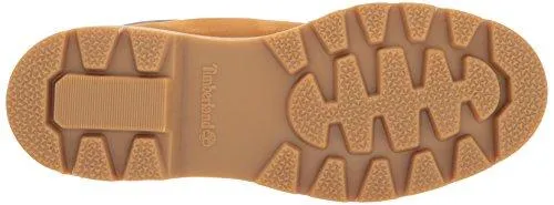 Timberland Men's 6" Basic Boot-Contrast Collar, Wheat Nubuck, 10 M US