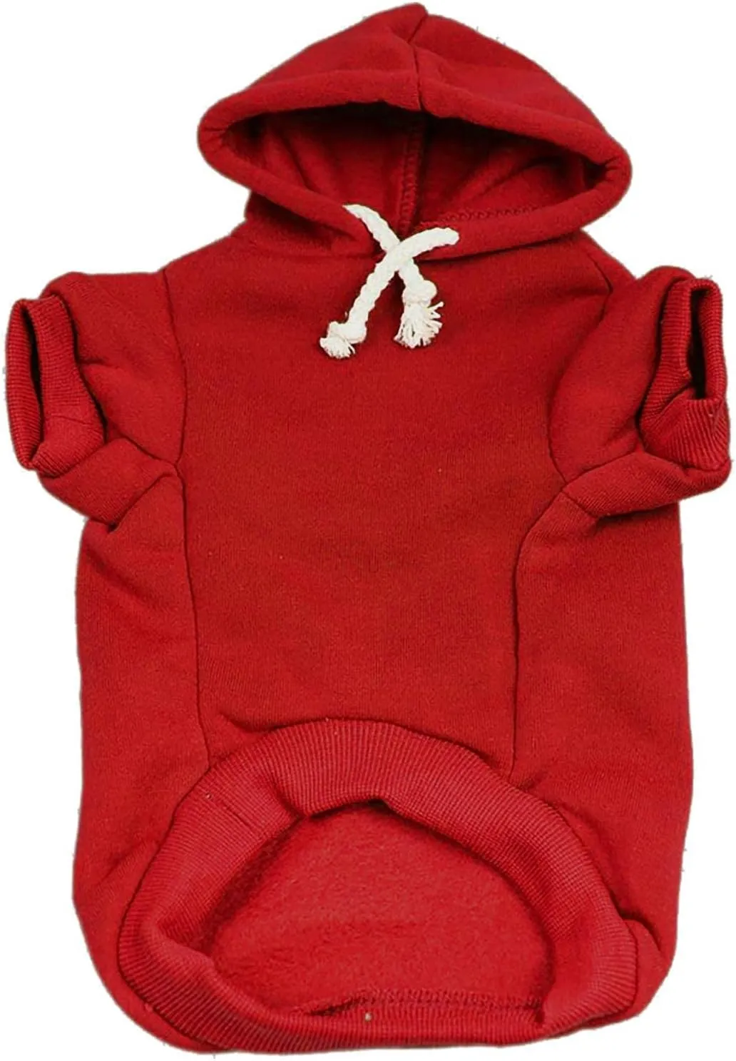 Will You Marry My Daddy? Marriage Proposal Dog Hoodie Fleece Lined Pullover Sweatshirt with Leash Hole (Red, 3X-Large 50)